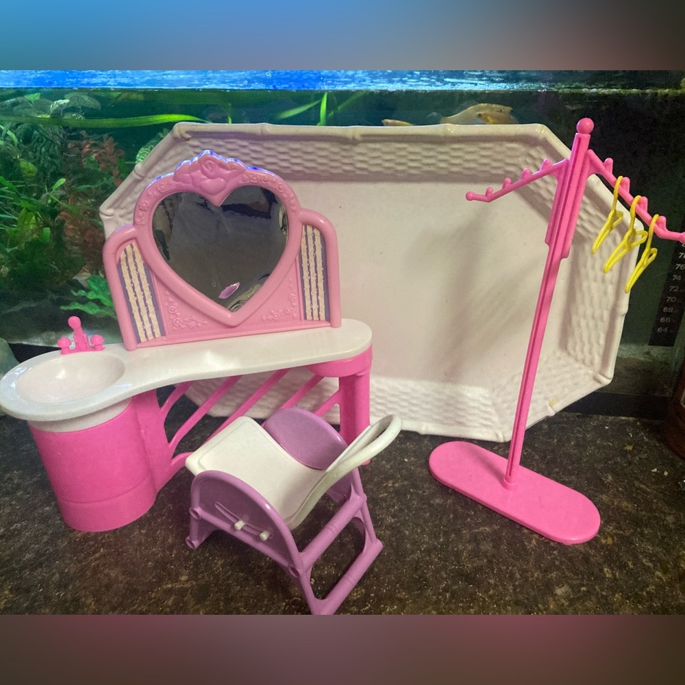 Barbie dream dance hair salon